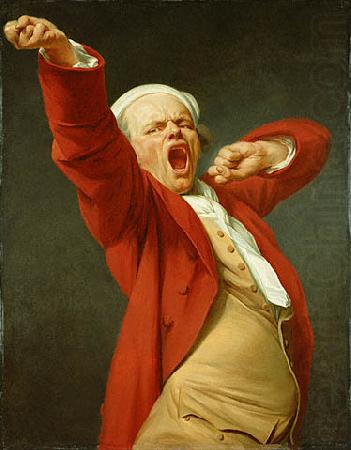 Yawning, Joseph Ducreux